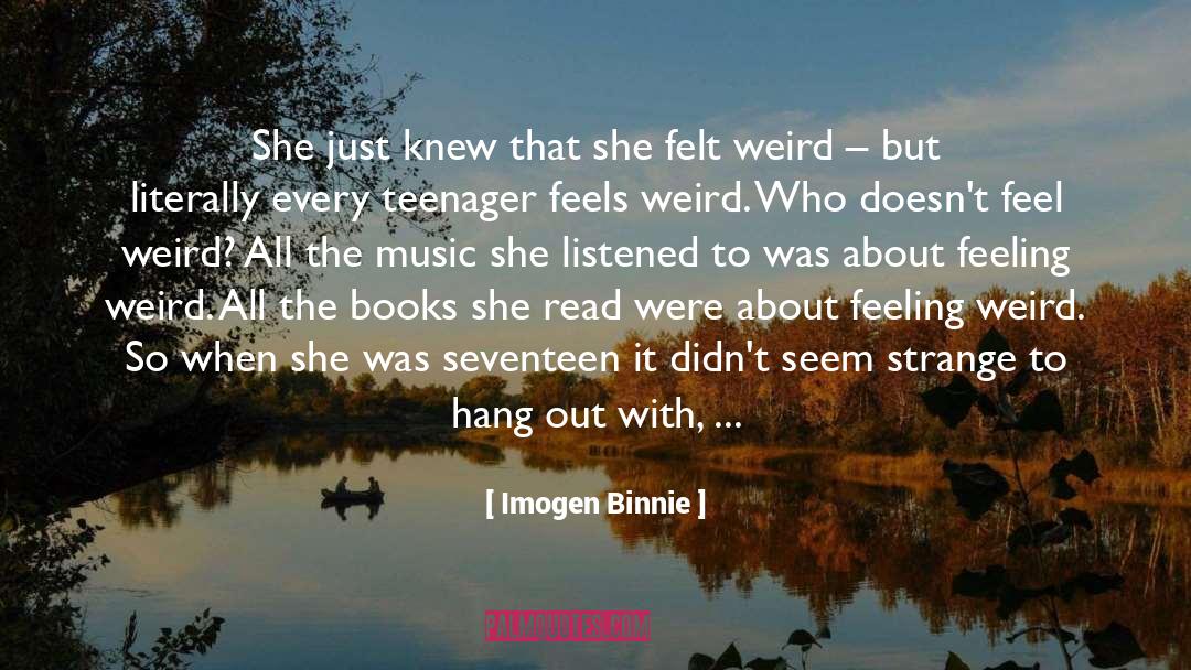 Imogen Binnie Quotes: She just knew that she