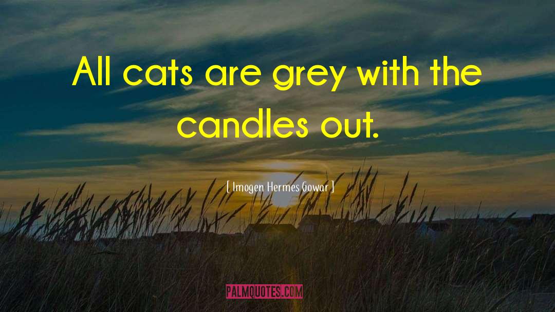Imogen Hermes Gowar Quotes: All cats are grey with
