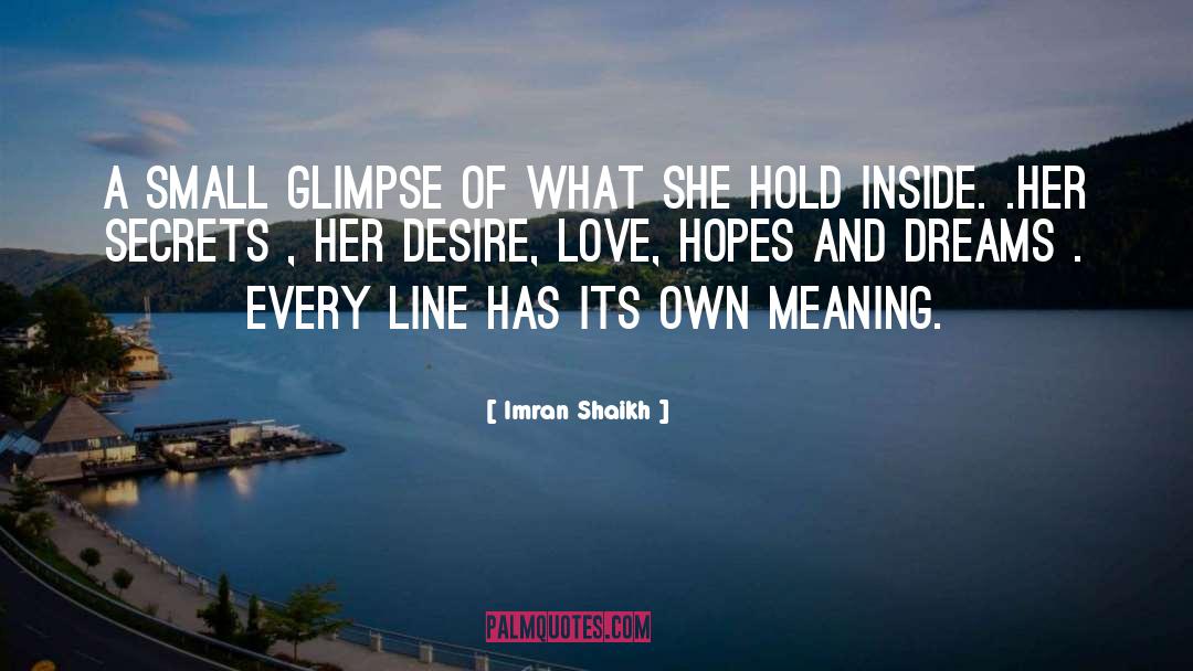 Imran Shaikh Quotes: A small glimpse of what