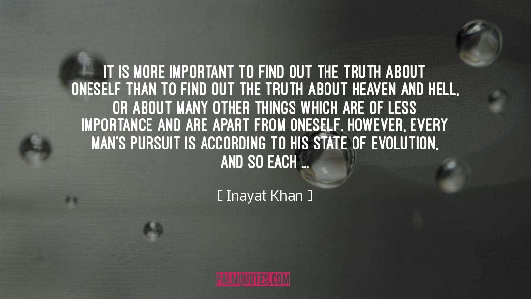 Inayat Khan Quotes: It is more important to