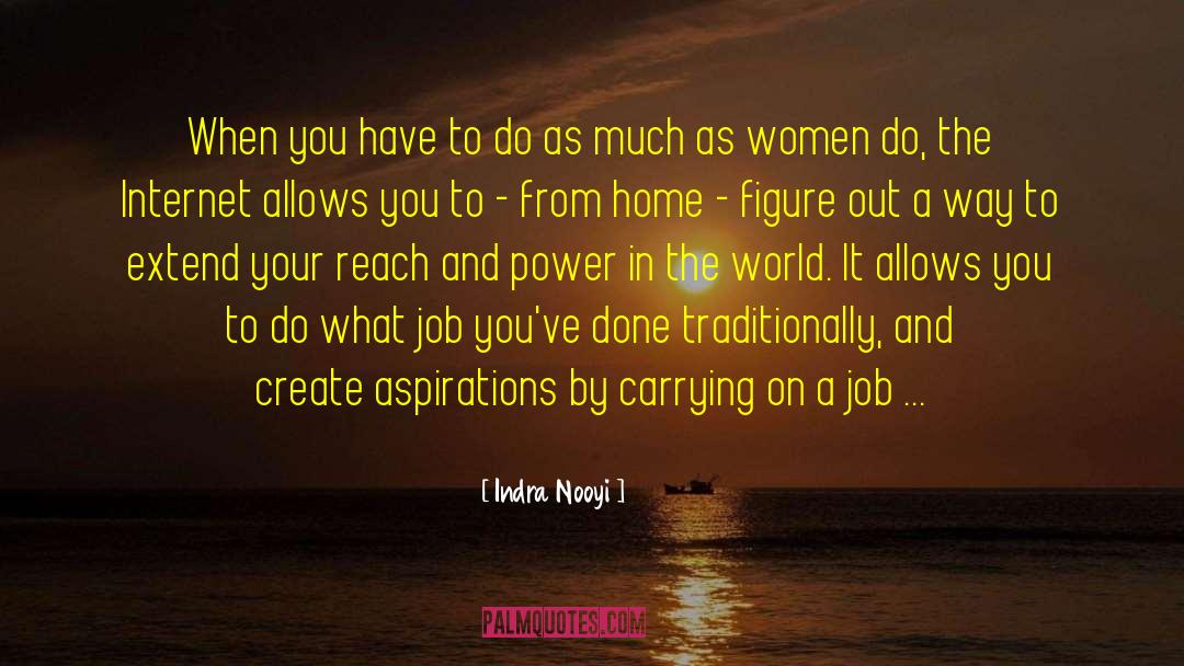 Indra Nooyi Quotes: When you have to do