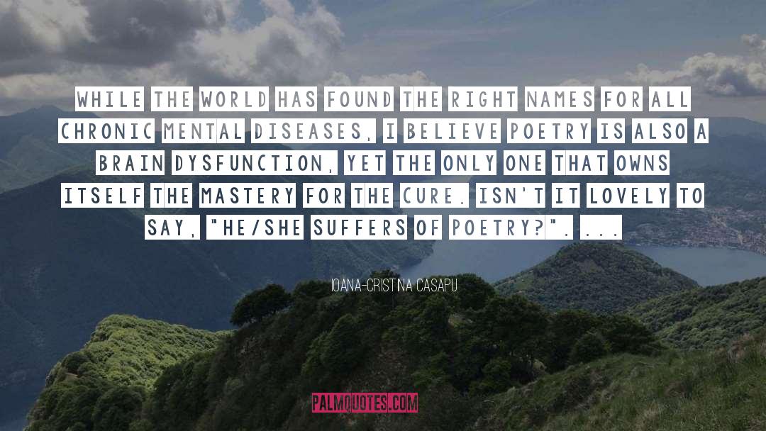 Ioana-Cristina Casapu Quotes: While the world has found
