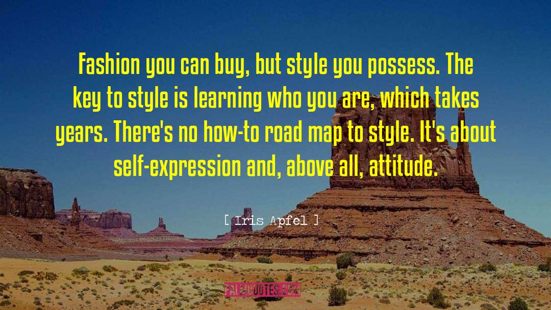 Iris Apfel Quotes: Fashion you can buy, but