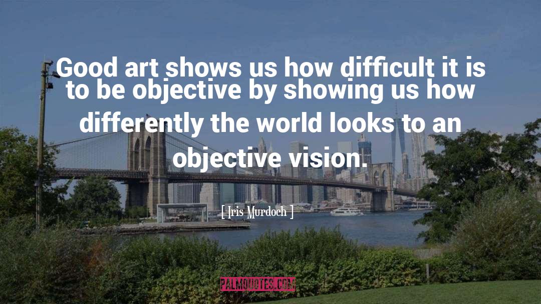 Iris Murdoch Quotes: Good art shows us how