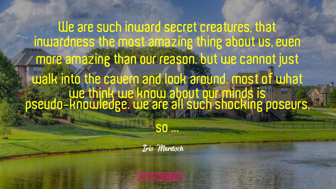 Iris Murdoch Quotes: We are such inward secret