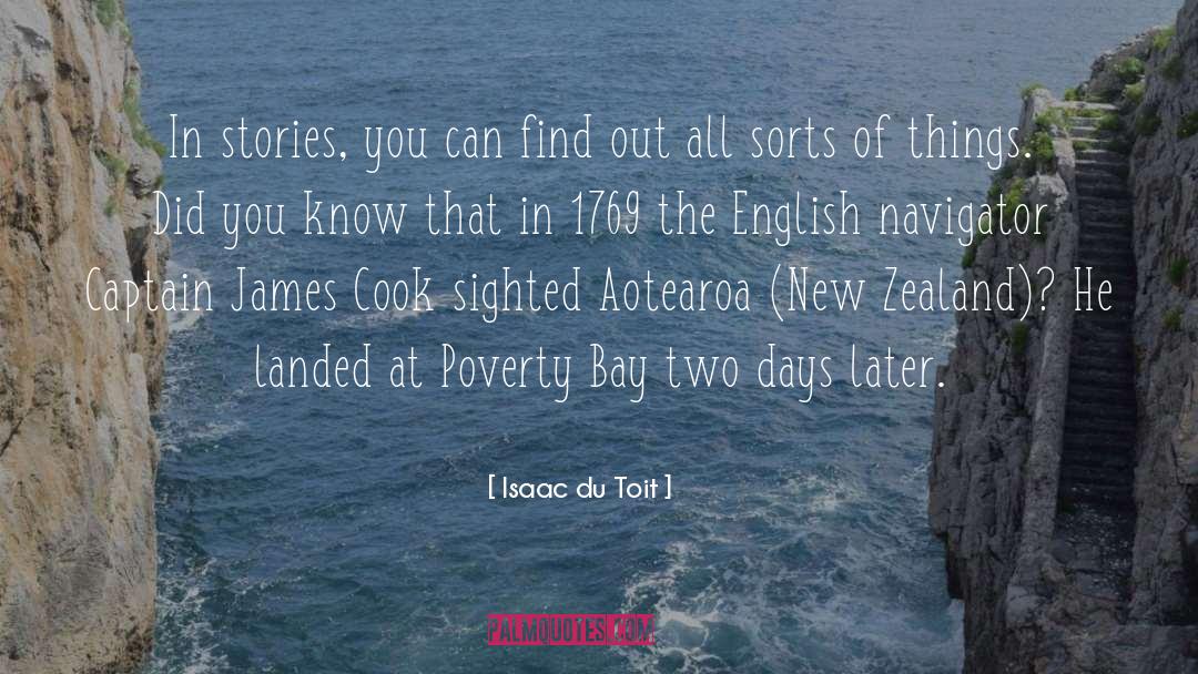 Isaac Du Toit Quotes: In stories, you can find