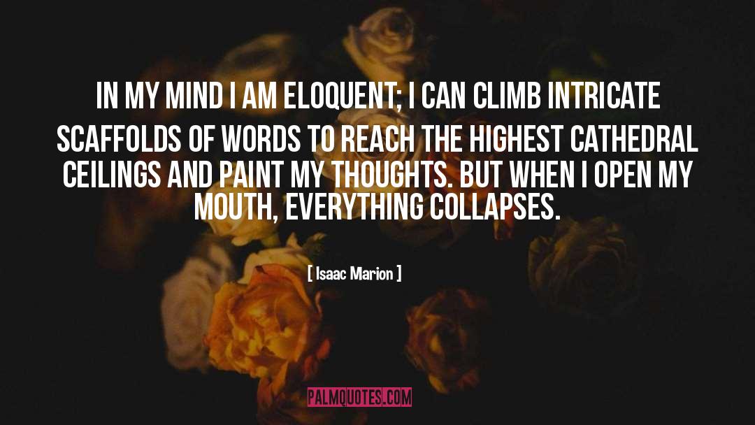 Isaac Marion Quotes: In my mind I am