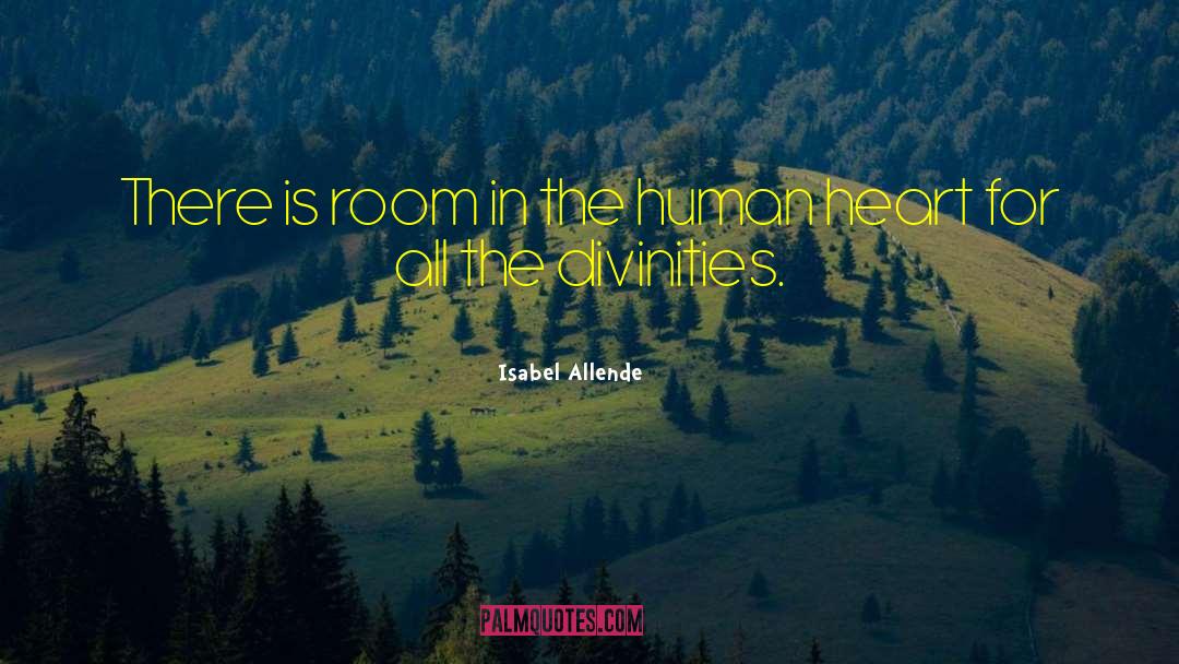 Isabel Allende Quotes: There is room in the