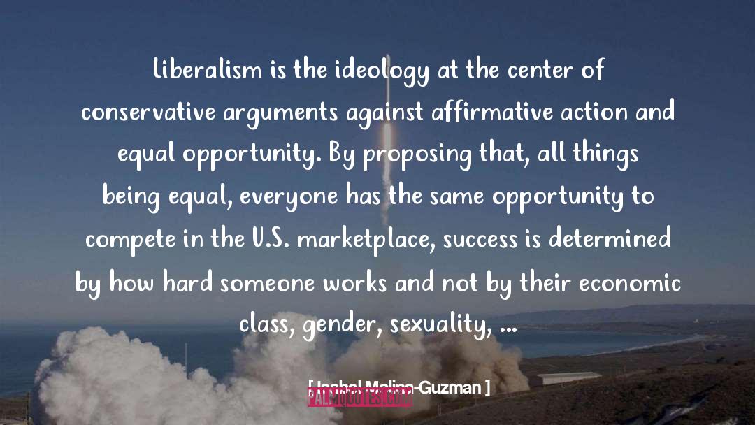 Isabel Molina-Guzman Quotes: Liberalism is the ideology at