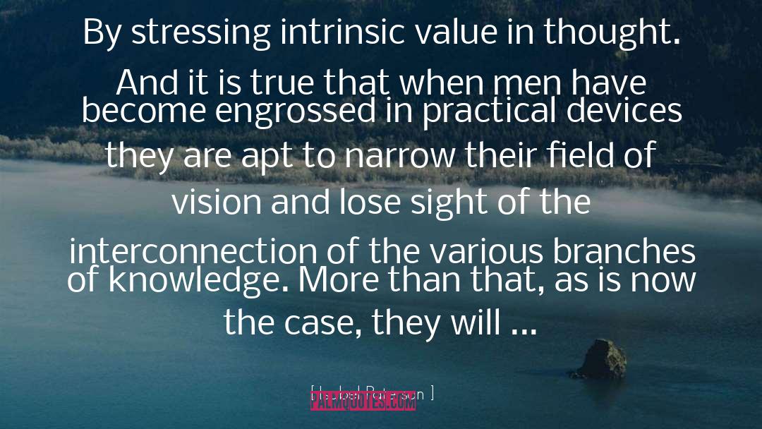 Isabel Paterson Quotes: By stressing intrinsic value in
