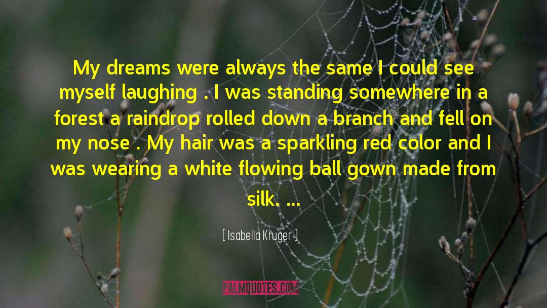 Isabella Kruger Quotes: My dreams were always the