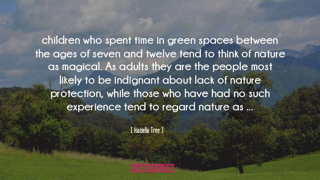 Isabella Tree Quotes: children who spent time in