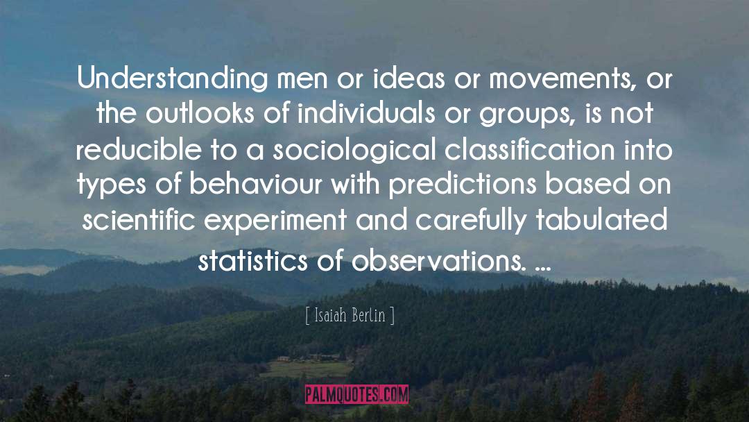 Isaiah Berlin Quotes: Understanding men or ideas or