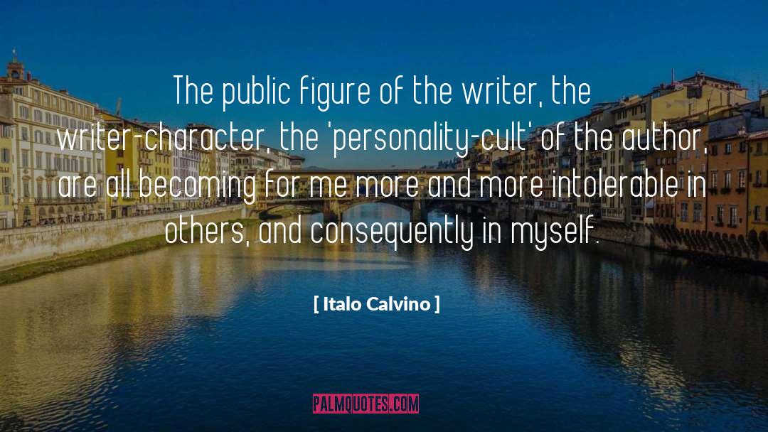 Italo Calvino Quotes: The public figure of the