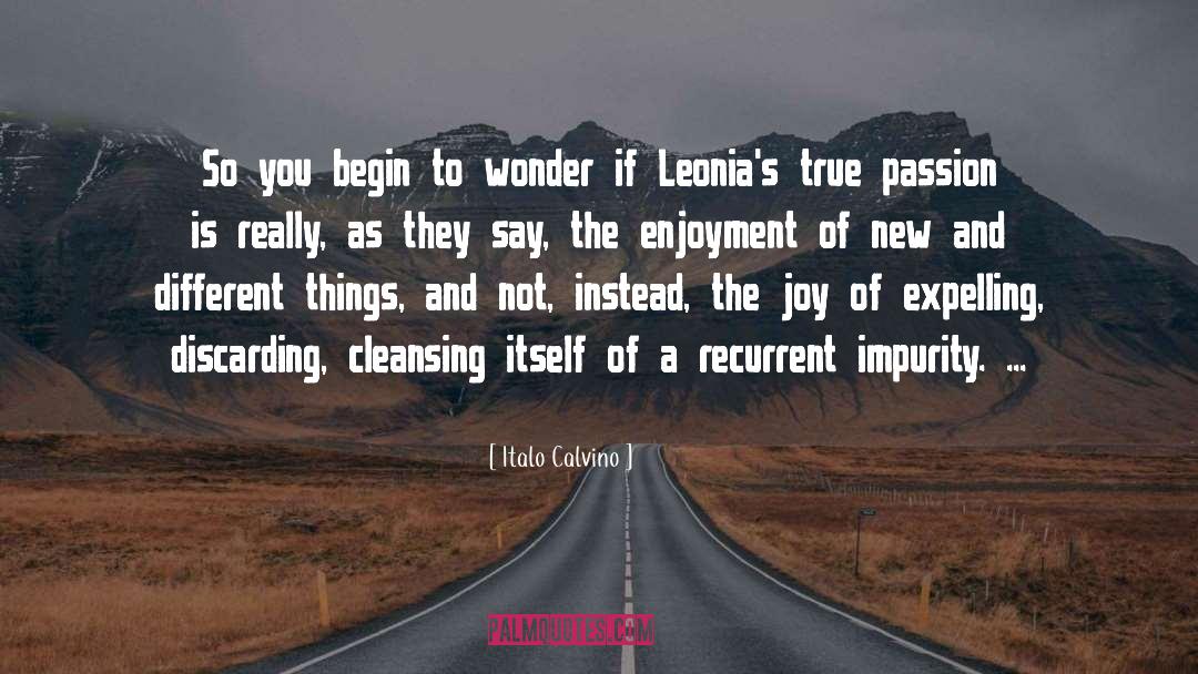 Italo Calvino Quotes: So you begin to wonder