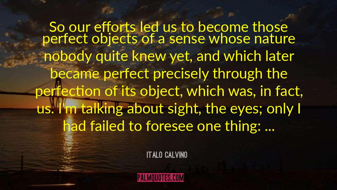 Italo Calvino Quotes: So our efforts led us