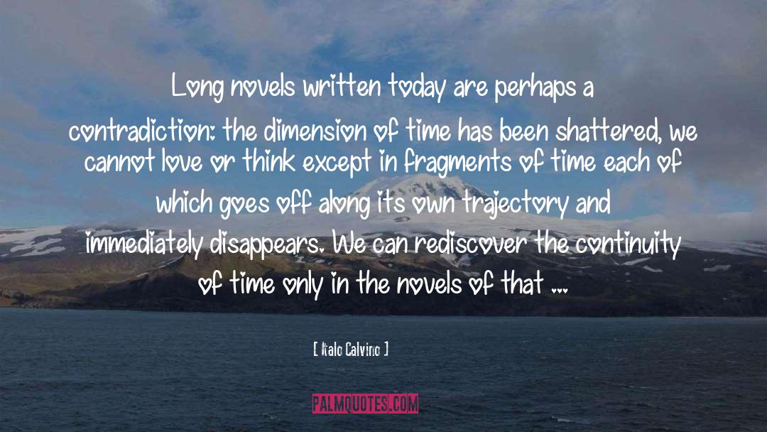 Italo Calvino Quotes: Long novels written today are