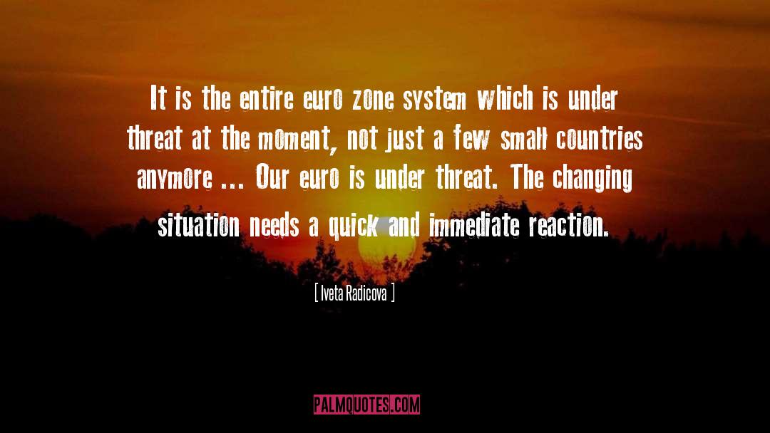Iveta Radicova Quotes: It is the entire euro
