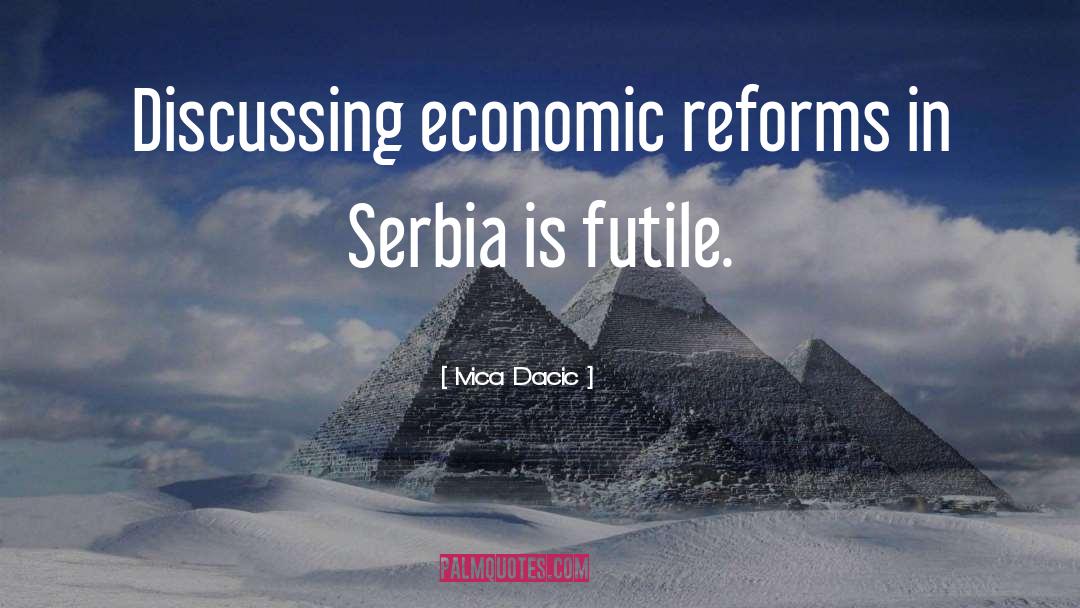 Ivica Dacic Quotes: Discussing economic reforms in Serbia