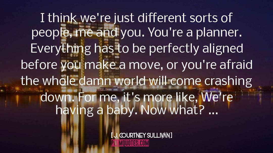 J. Courtney Sullivan Quotes: I think we're just different