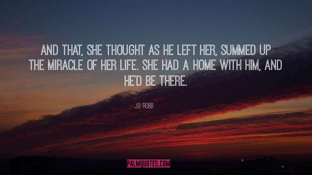 J.D. Robb Quotes: And that, she thought as