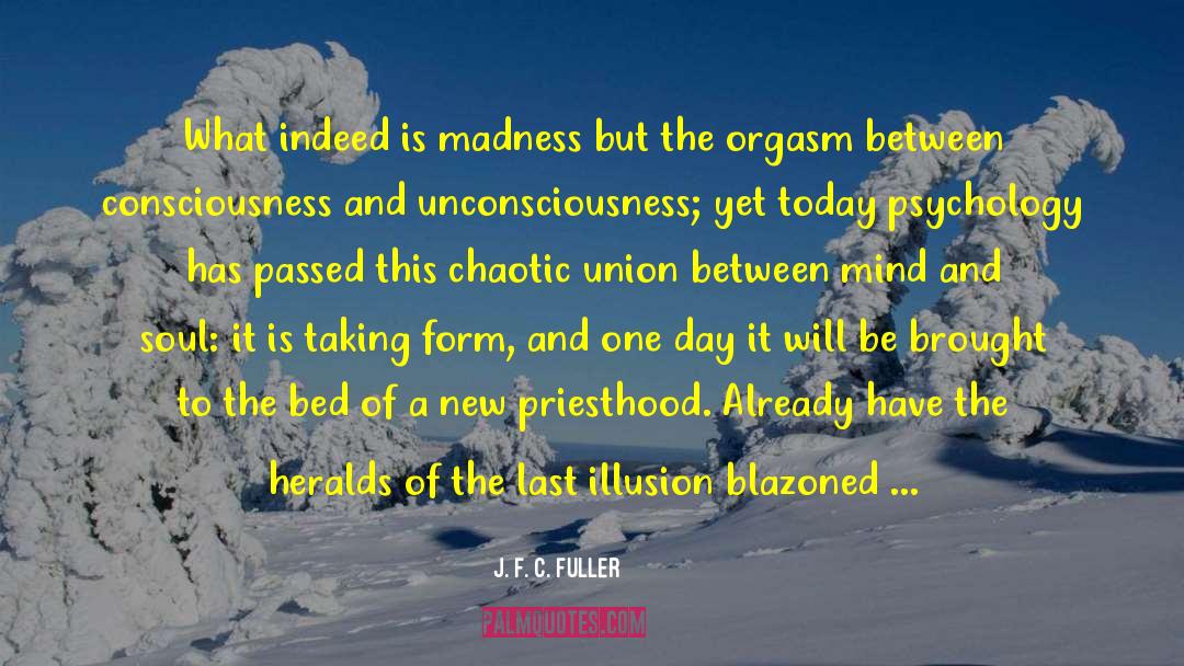 J. F. C. Fuller Quotes: What indeed is madness but