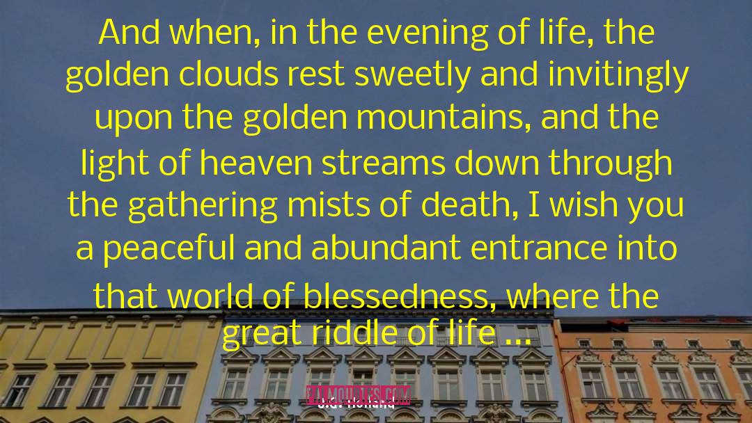 J.G. Holland Quotes: And when, in the evening