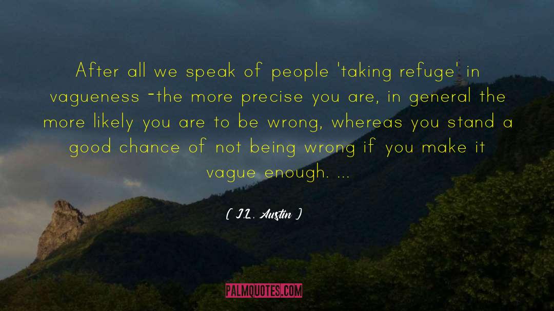 J.L. Austin Quotes: After all we speak of