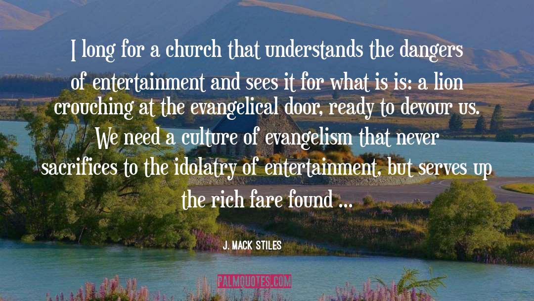 J. Mack Stiles Quotes: I long for a church