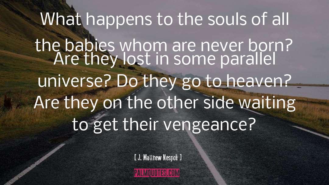 J. Matthew Nespoli Quotes: What happens to the souls