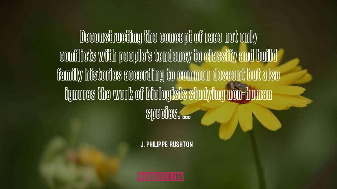 J. Philippe Rushton Quotes: Deconstructing the concept of race