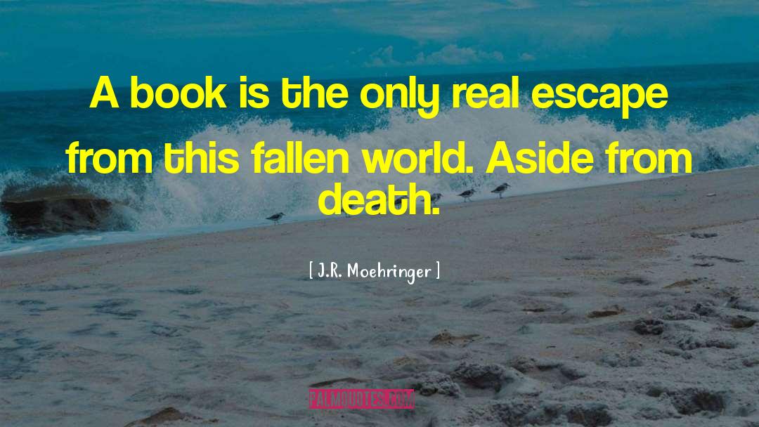 J.R. Moehringer Quotes: A book is the only