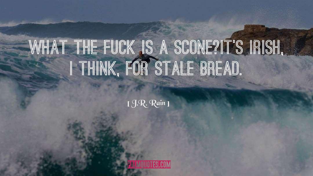 J.R. Rain Quotes: What the fuck is a