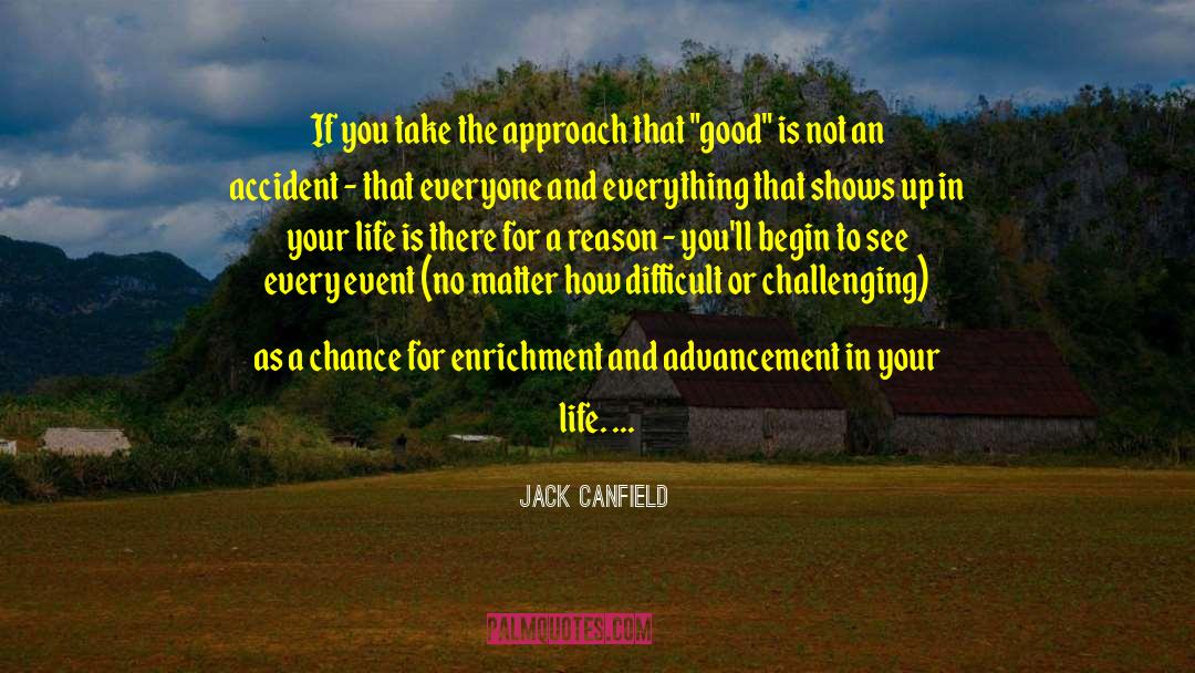 Jack Canfield Quotes: If you take the approach