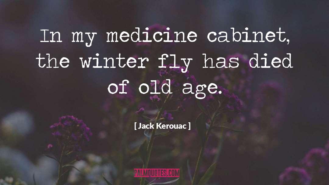 Jack Kerouac Quotes: In my medicine cabinet, the