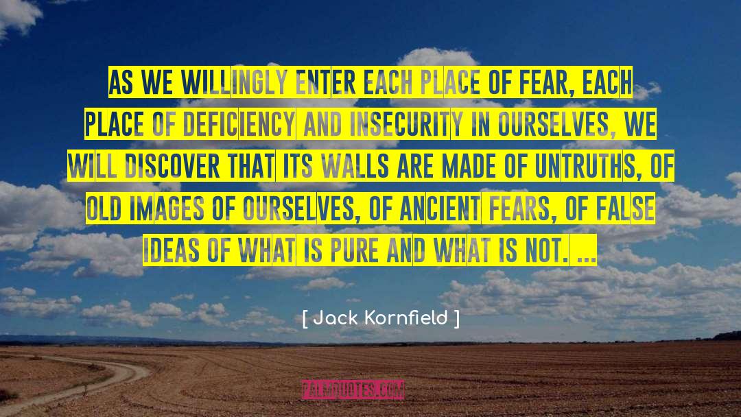 Jack Kornfield Quotes: As we willingly enter each