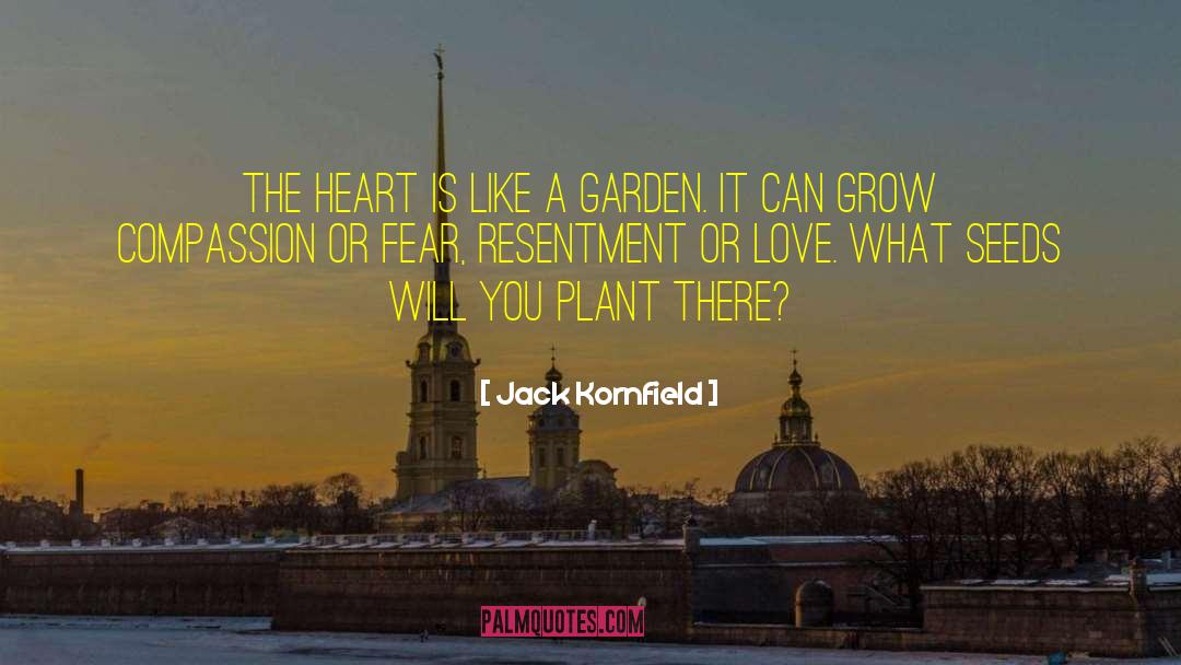 Jack Kornfield Quotes: The heart is like a