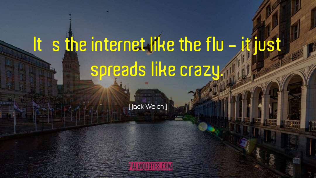 Jack Welch Quotes: It's the internet like the