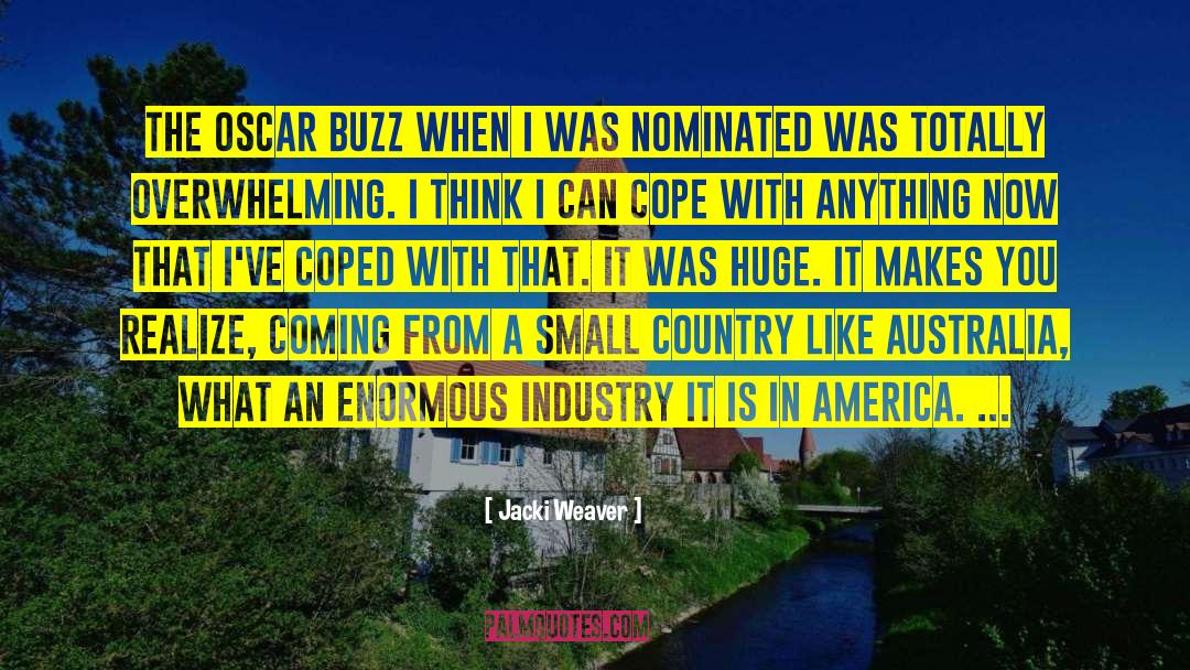 Jacki Weaver Quotes: The Oscar buzz when I