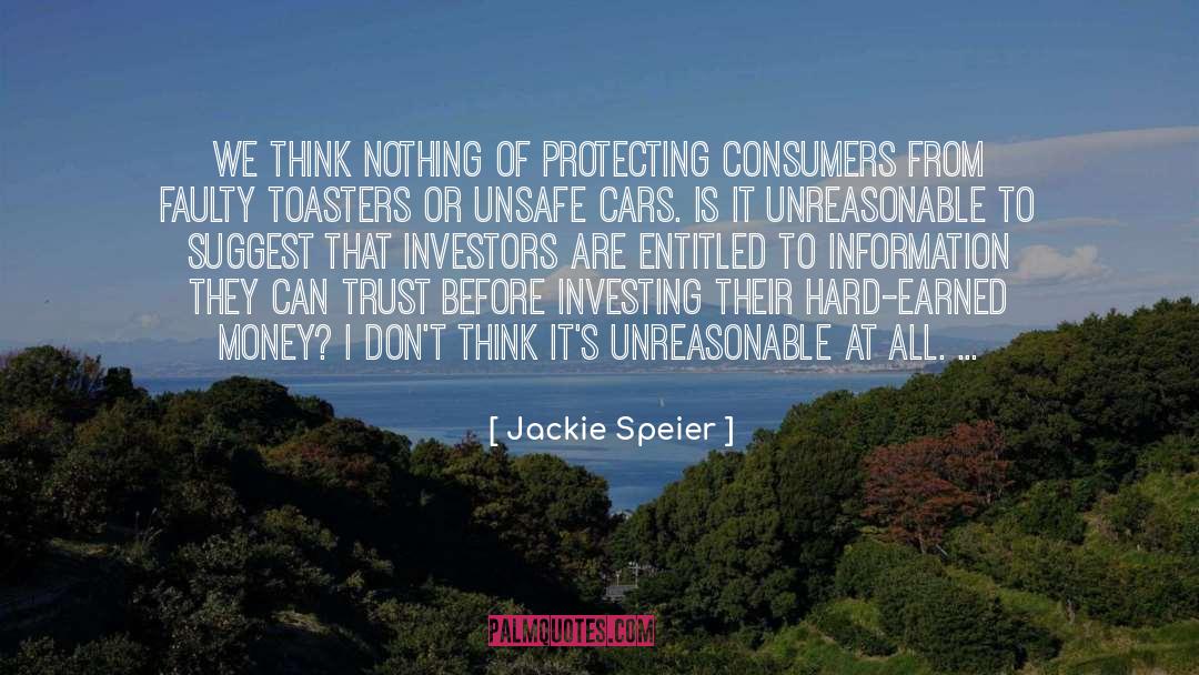 Jackie Speier Quotes: We think nothing of protecting