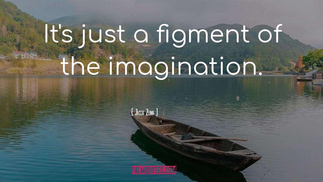 Jacob Zuma Quotes: It's just a figment of