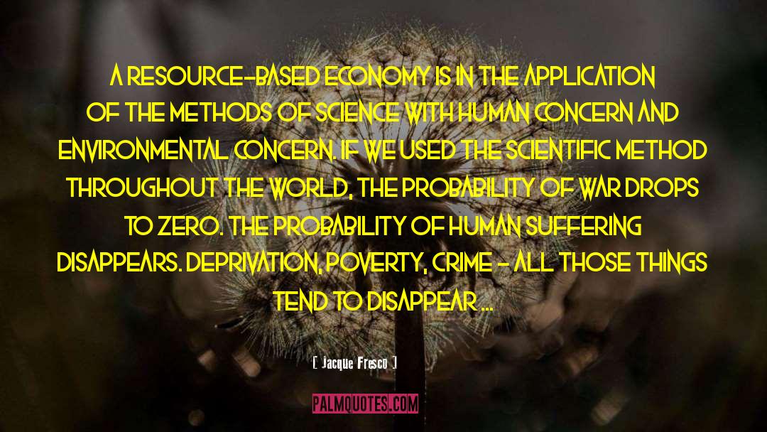 Jacque Fresco Quotes: A Resource-Based Economy is in
