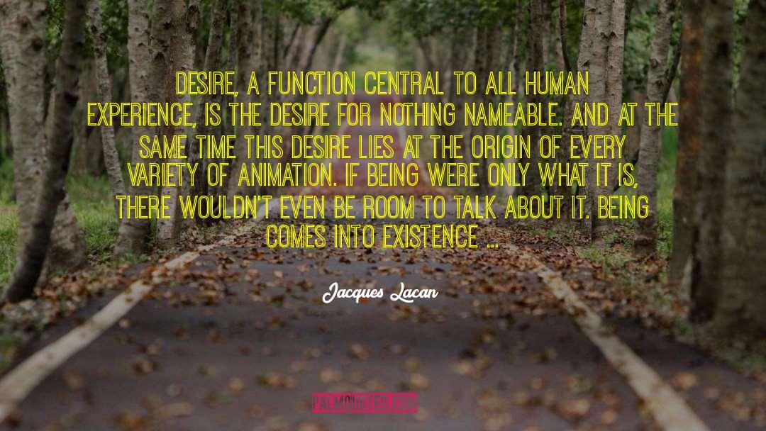 Jacques Lacan Quotes: Desire, a function central to