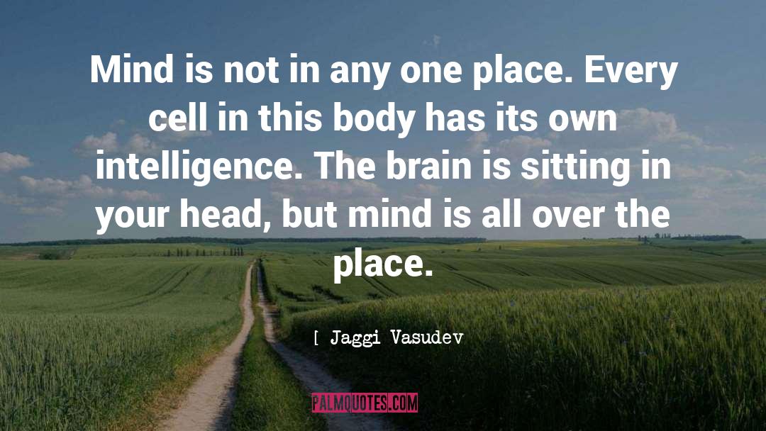 Jaggi Vasudev Quotes: Mind is not in any