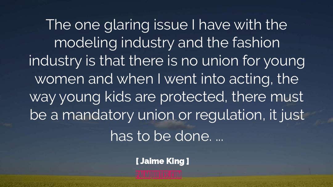 Jaime King Quotes: The one glaring issue I