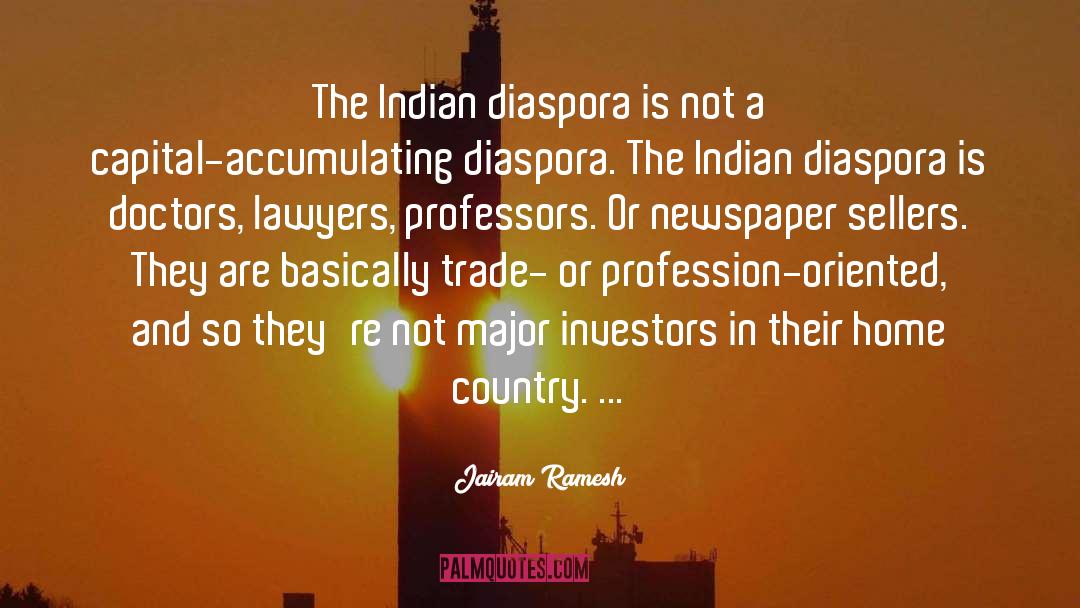 Jairam Ramesh Quotes: The Indian diaspora is not