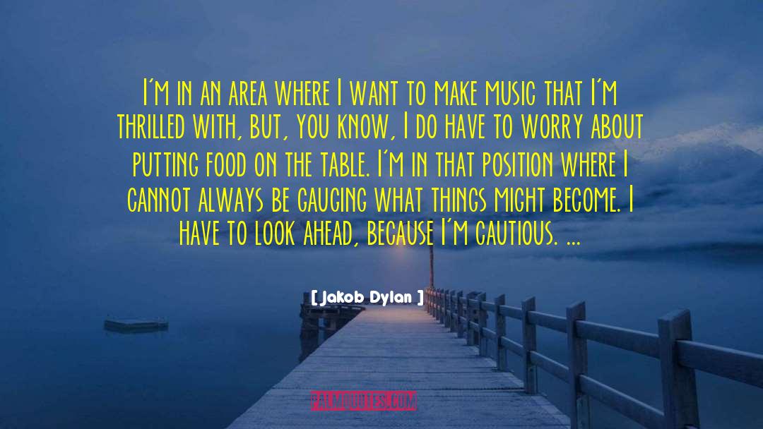Jakob Dylan Quotes: I'm in an area where