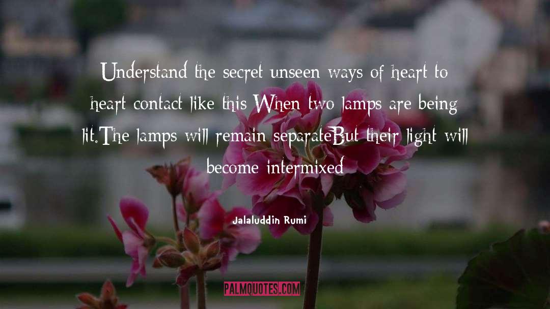 Jalaluddin Rumi Quotes: Understand the secret unseen ways