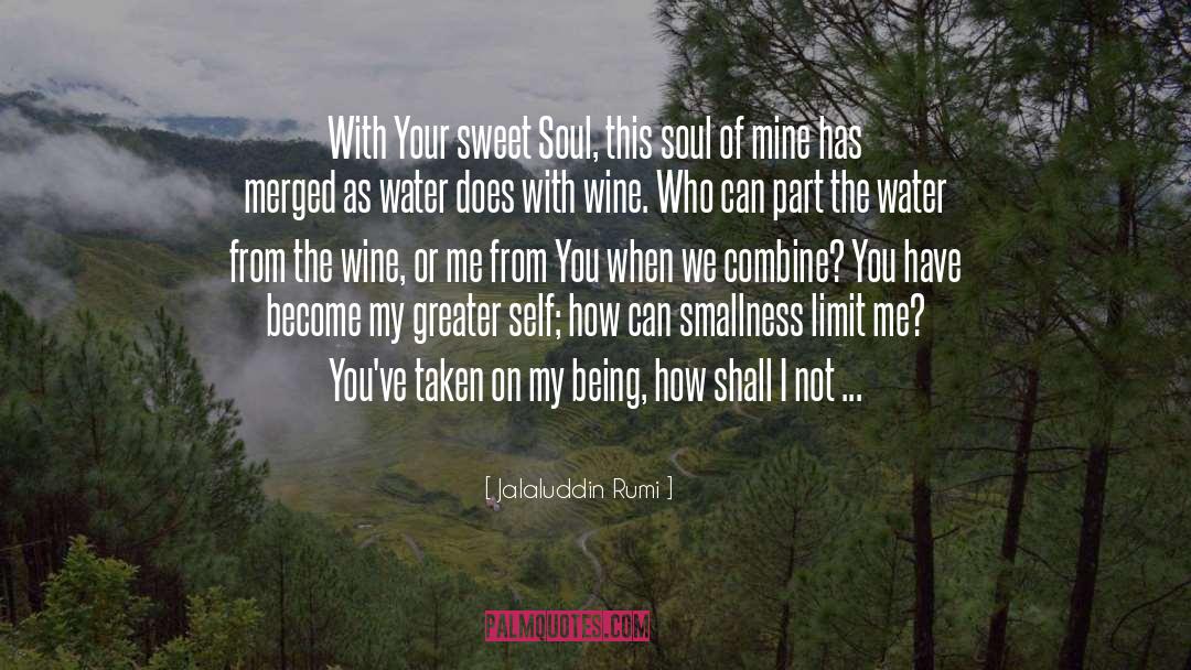 Jalaluddin Rumi Quotes: With Your sweet Soul, this