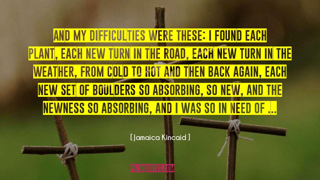 Jamaica Kincaid Quotes: And my difficulties were these: